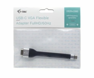 i-tec USB-C Flat VGA Adapter 1920 x 1080p/60 Hz