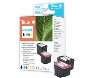 PEACH kompatibilní cartridge HP No 301XL MultiPack, black...