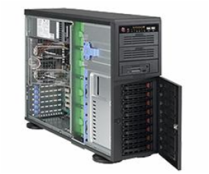 SUPERMICRO CSE-743AC-668B SUPERMICRO Tower/4U 8x 3,5" HS ...