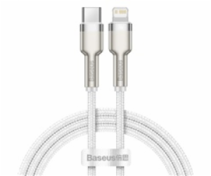 Baseus Datový kabel Cafule USB-C/Lightning PD 20W 1m bílý