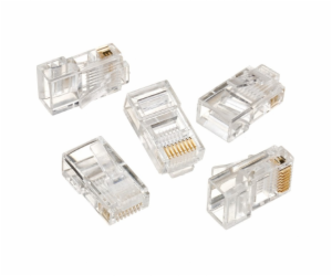 GEMBIRD Modular plug 8P8C for CAT5, UTP, 100 pcs