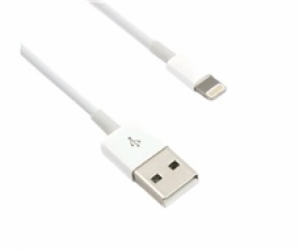 Kabel C-TECH USB 3.0 AM na Type-C kabel (AM/CM), 1m, bílý...