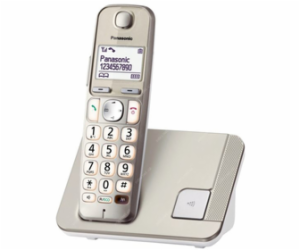 Panasonic KX-TGE210FXN, bezdrát. telefon, bílý