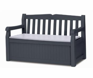 Keter Eden Garden Bench 265L šedá