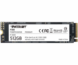 Patriot P300 512GB, P300P512GM28 SSD 512GB PATRIOT P300 M...