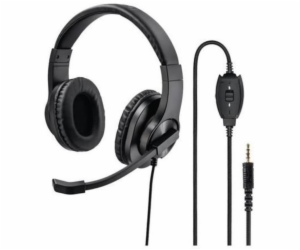 HAMA headset PC stereo HS-350/ drátová sluchátka + mikrof...