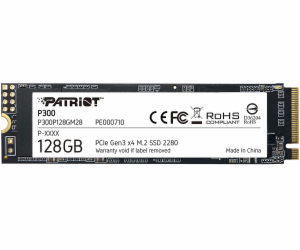 Patriot P300 128GB, P300P128GM28 PATRIOT P300/128GB/SSD/M...