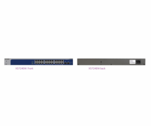 NETGEAR 24PT 10G/MULTI-GIG WEB MANAGED PLUS