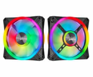 Corsair ventilátor QL Series QL140 RGB LED, 1x 140mm, 26dBA