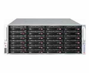 SUPERMICRO 4U chassis 36x 3,5" HS SAS/SATA (24x Front + 1...