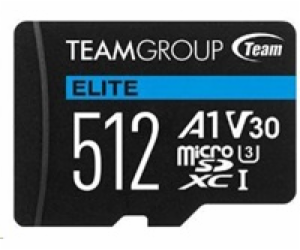 Karta TeamGroup Elite MicroSDXC 512 GB Class 10 UHS-I/U3 ...