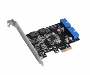 Karta PCI Express USB 3.0 2x port PIN