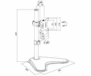 Logilink BP0044 Stolní stojan pro monitory 13 - 32