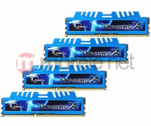 Paměť G.Skill RipjawsX, DDR3, 32 GB, 1600 MHz, CL9 (F3-16...