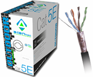 A-LAN ALANTEC FTP kabel 4x2x24AWG OUTDOOR DRY kat.5e 305m...