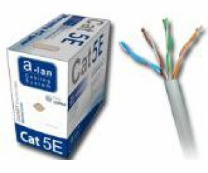 A-LAN UTP pevné 4x2 kat 5e 305m PVC - KIU5PVC305