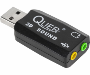 Zvuková karta Quer USB 5.1 Quer (KOM0638)