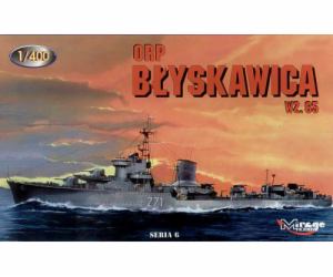 Plastikový model ORP Błyskawica WZ. 65