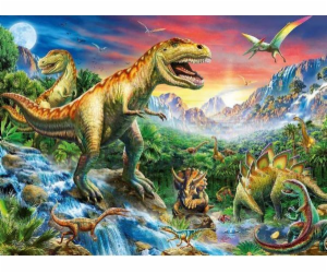 Puzzle 100 dílků Dinosauři 2