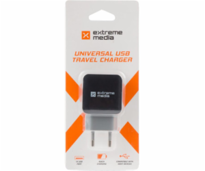 Natec Extreme Media Universal USB Charger 230V->USB 5V/1,...