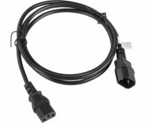 Lanberg IEC 320 C13 - C14 napájecí kabel, 1,8 m, černý (C...