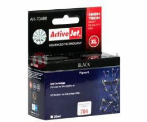 Activejet AH-704BR Inkoust (náhrada za HP 704 CN692AE; Pr...