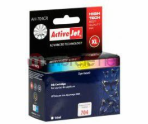 Activejet AH-704CR HP Printer Ink  Compatible with HP 704...