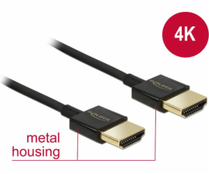 Delock HDMI na HDMI kabel 1m černý (84771)