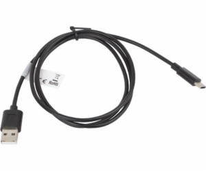 LANBERG USB CABLE 2.0 TYPE-C(M)-AM 1M  BLACK