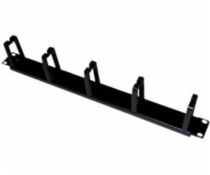 Alantec PK009 cable organizer Wall Cable holder Black 1 p...