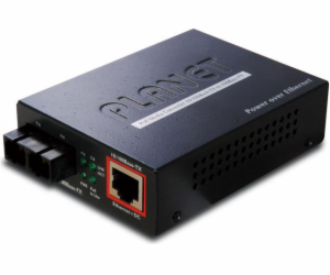 Planet FTP-802S15 konvertor 10/100Base-FX SM SC, PoE inje...