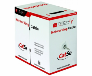 Instalační kabel Techly Cat5e, UTP 4x2, pevný, CCA, 305 m...