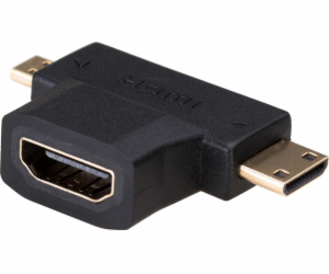 Akyga AK-AD-23 cable gender changer HDMI miniHDMI / micro...