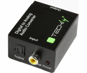 Konwerter cyfrowy Toslink SPDIF, coaxial audio na analog ...