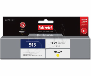 Activejet Ink Cartridge AH-913YR for HP Printer  Compatib...