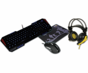 iBOX Aurora Gaming SET-1 + sluchátka + podložka (IZGSET1)