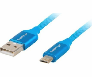 Lanberg CA-USBM-20CU-0018-BL USB MICRO M na USB-A M 2.0, ...