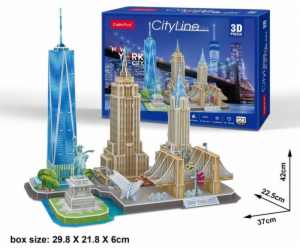 Dante Puzzle 3D City Line New York City (20255)