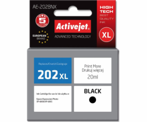 Activejet Inkoust AE-202BNX (náhradní inkoust Epson 202XL...