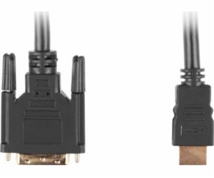 Lanberg HDMI kabel - DVI-D 1,8m černý (CA-HDDV-10CC-0018-BK)