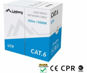 LANBERG LCU6-11CU-0305-S UTP stranded cable CU cat. 6 305...