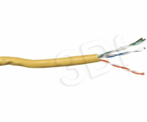 Alantec KIU5PVCY305 networking cable Yellow 305 m Cat5e U...