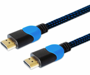 Savio GCL-02 HDMI kabel 1,8 m HDMI Typ A (standardní) Čer...