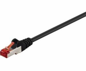 Goobay Patchcord S / FTP PiMF Cat.6 LSZH černý 30m (68699)