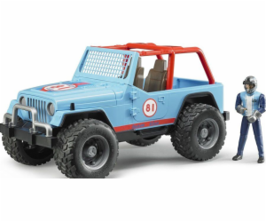 Jeep Cross Country Racer mit Rennfahrer, Modellfahrzeug