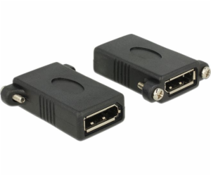 Delock AV adaptér DisplayPort - DisplayPort černý (85123)