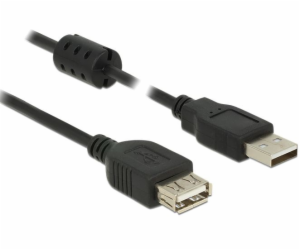 Delock USB kabel USB-A - USB-A 2 m černý (84885)