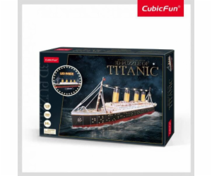 Puzzle 3D Titanic LED