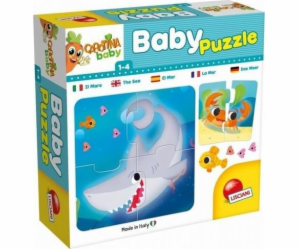 Lisciani Carotina Baby Puzzle Mořská zvířátka 80069 LISCIANI