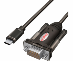 UNITEK Y-1105K sériový kabel Černá 1,5 m DB-9